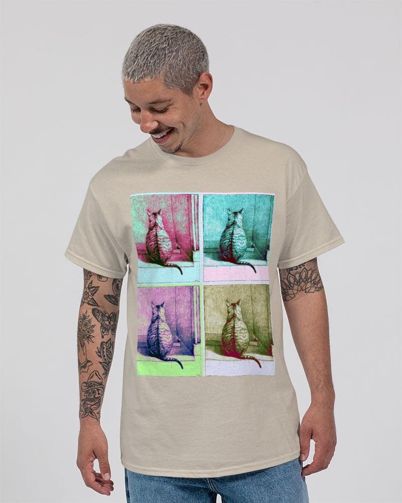 Men's Ultra T-Shirt- Pop Art Cat - Elementologie
