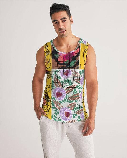 Men's Sports Tank-Burma - Premium  from Elementologie - Just $32.99! Shop now at Elementologie