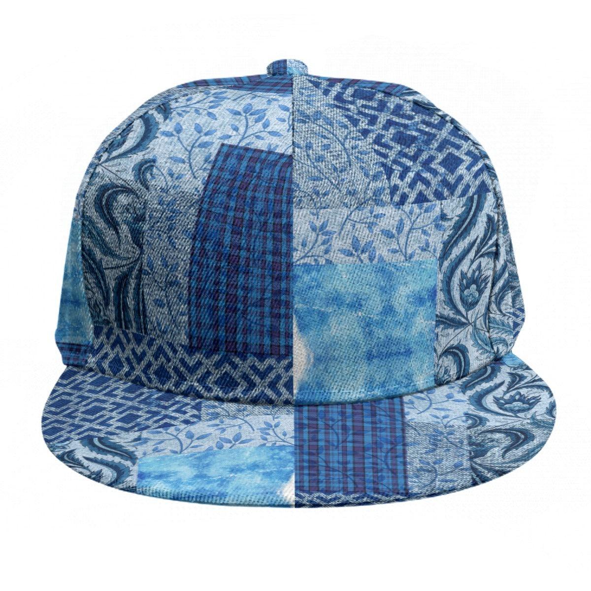 Flat Brim Hat- Azure - Premium  from Elementologie - Just $12.99! Shop now at Elementologie