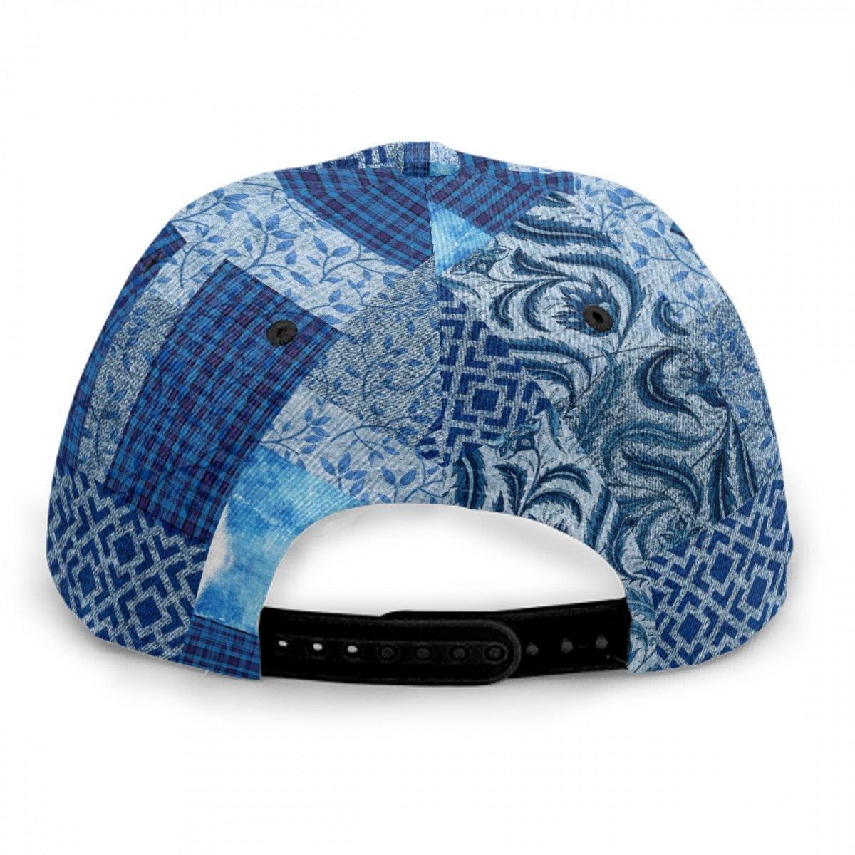 Flat Brim Hat- Azure - Premium  from Elementologie - Just $12.99! Shop now at Elementologie