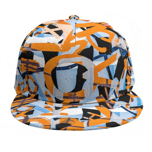 Flat Brim Hat- Abstract No.34 - Premium  from Elementologie - Just $12.99! Shop now at Elementologie