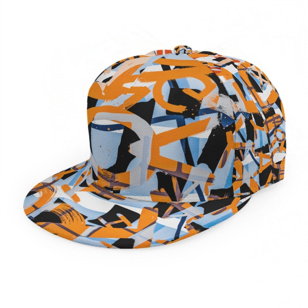 Flat Brim Hat- Abstract No.34 - Premium  from Elementologie - Just $12.99! Shop now at Elementologie