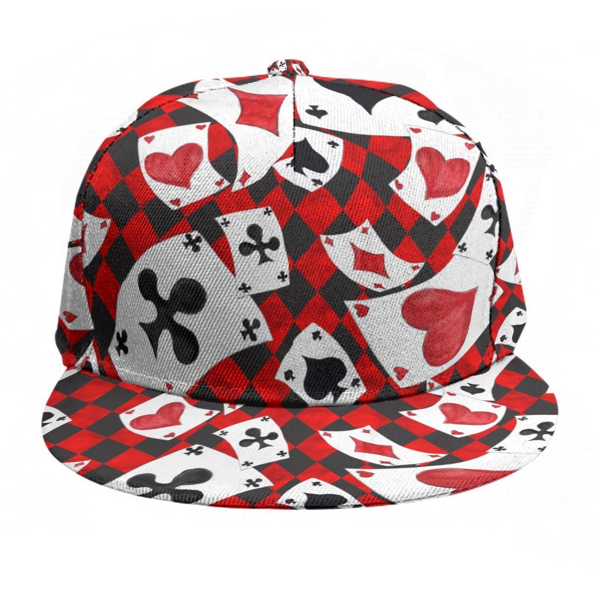Flat Brim Hat- Get Lucky - Premium  from Elementologie - Just $12.99! Shop now at Elementologie