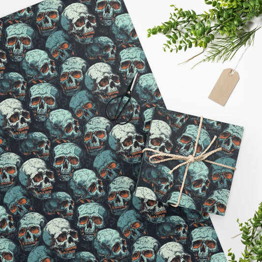 Wrapping Paper -Skullery No.90 - Premium  from Elementologie - Just $11.50! Shop now at Elementologie