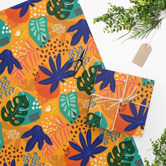 Wrapping Paper -Tropical Rainforest No.02 - Premium  from Elementologie - Just $11.50! Shop now at Elementologie