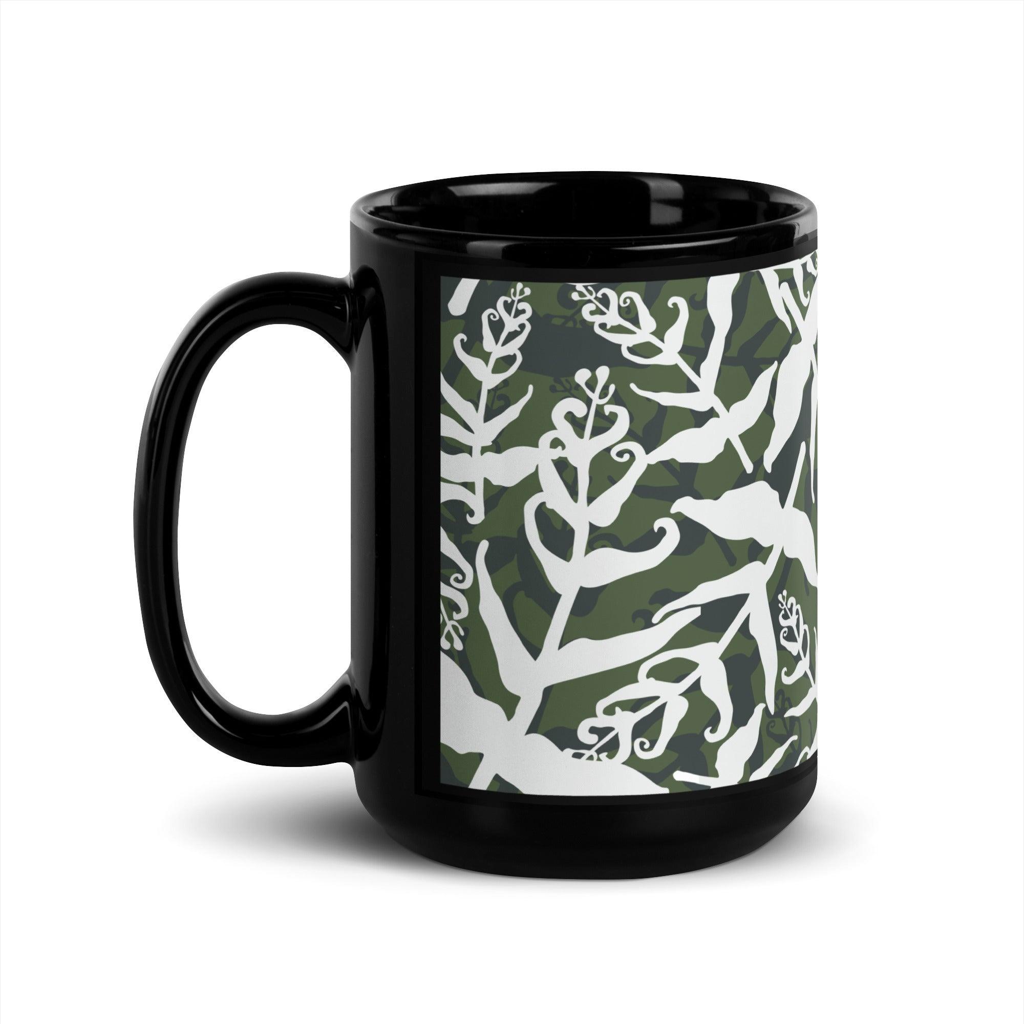 Coffee Mug-Abstract Leaf No.08 - Elementologie