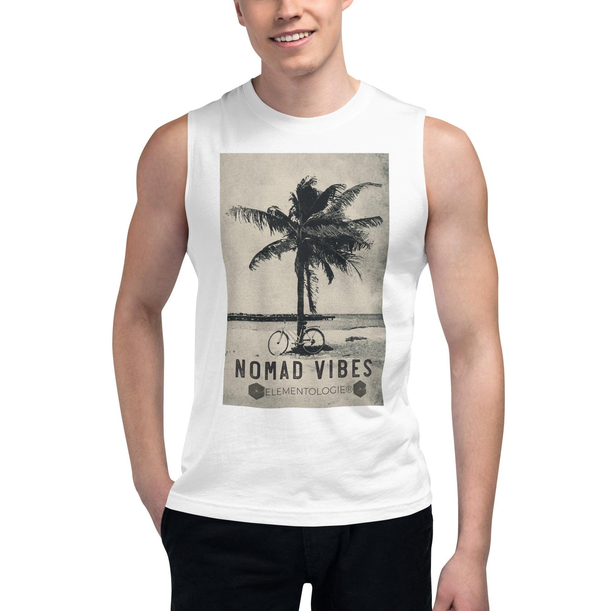 Muscle Shirt-Nomad Vibes - Premium  from Elementologie - Just $28.75! Shop now at Elementologie