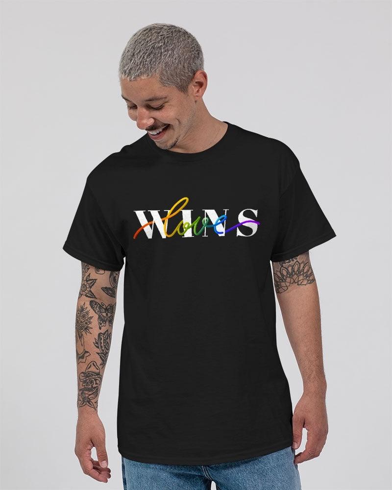 Men's Ultra T-Shirt- Love Wins by Edward Martin - Elementologie