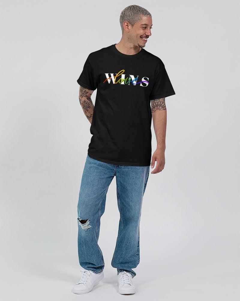 Men's Ultra T-Shirt- Love Wins by Edward Martin - Premium  from Elementologie - Just $24.95! Shop now at Elementologie