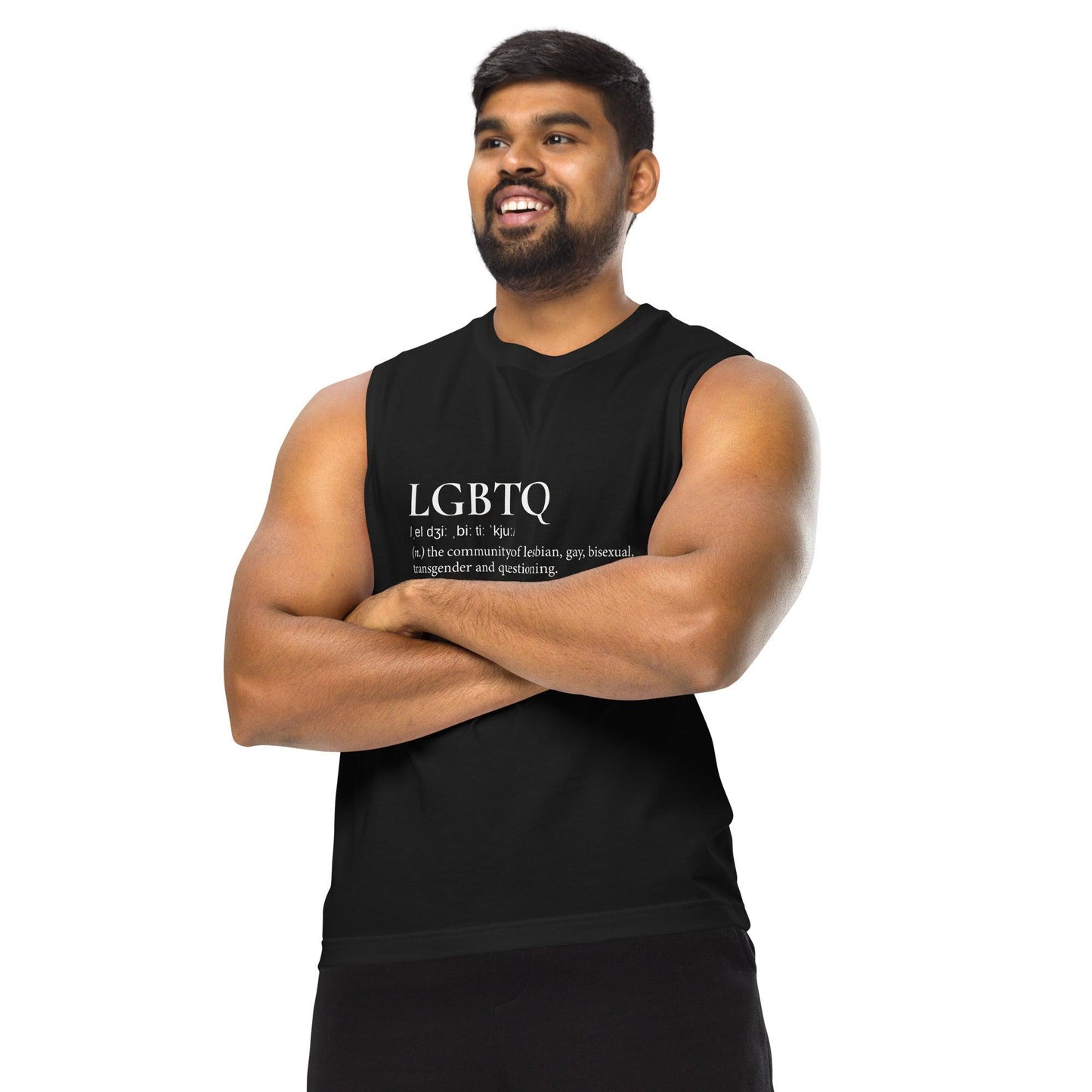 Muscle Shirt-LGBTQ+ - Premium  from Elementologie - Just $24.75! Shop now at Elementologie