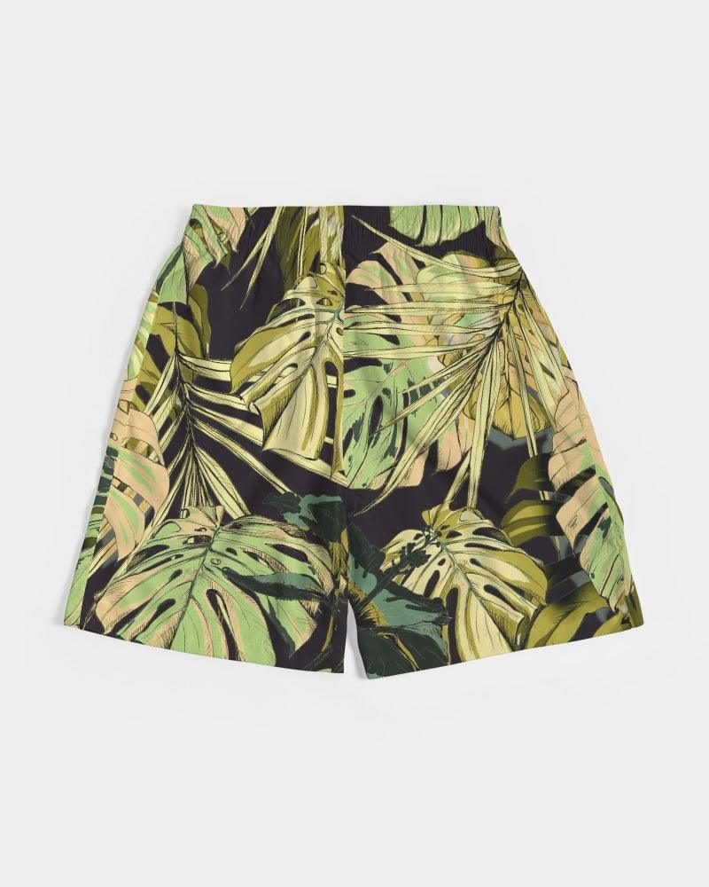 Men's Jogger Shorts-Jungle Monstera - Premium  from Elementologie - Just $38.99! Shop now at Elementologie