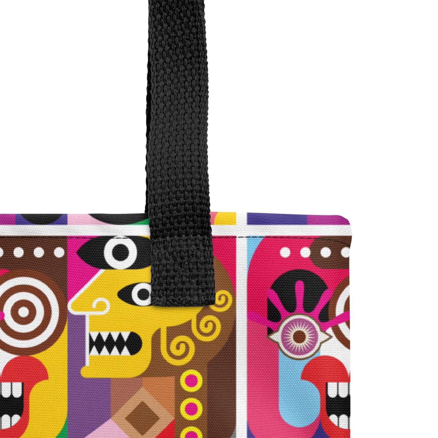 Tote Bag-Faces - Premium  from Elementologie - Just $27.95! Shop now at Elementologie