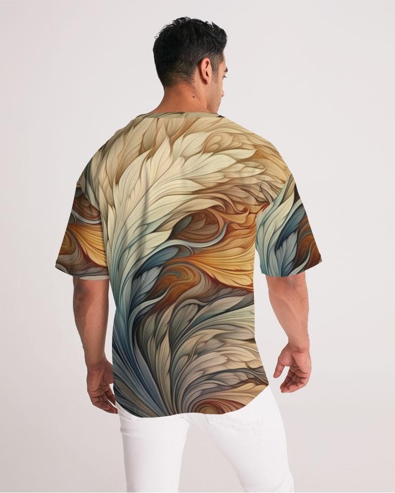 Men's Premium Heavyweight Tee-Fantastical Feathers No.02 - Premium  from Elementologie - Just $39.99! Shop now at Elementologie