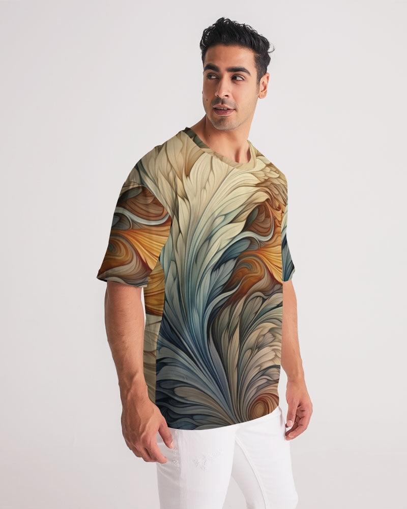 Men's Premium Heavyweight Tee-Fantastical Feathers No.02 - Premium  from Elementologie - Just $39.99! Shop now at Elementologie