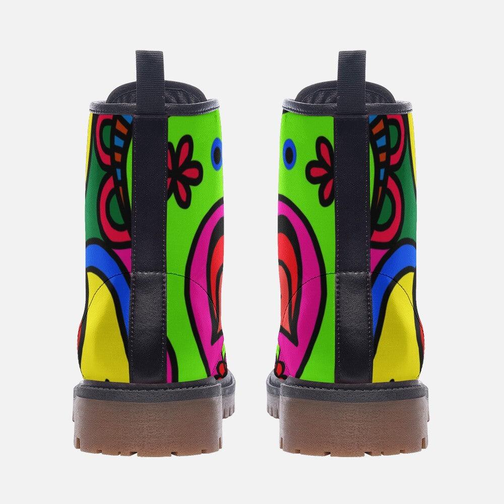 Unisex Boots-Doodle No.01 - Premium  from Elementologie - Just $78.89! Shop now at Elementologie