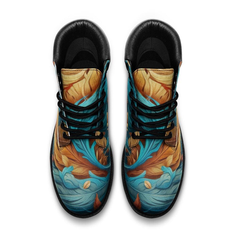 Unisex Boots-Fantastical Feathers No. 34 - Premium  from Elementologie - Just $78.89! Shop now at Elementologie