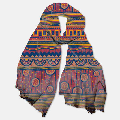 Unwind in Luxurious Comfort with Elementologie's Super Soft Pashmina Scarf-Tribal - Premium  from Elementologie - Just $37.95! Shop now at Elementologie