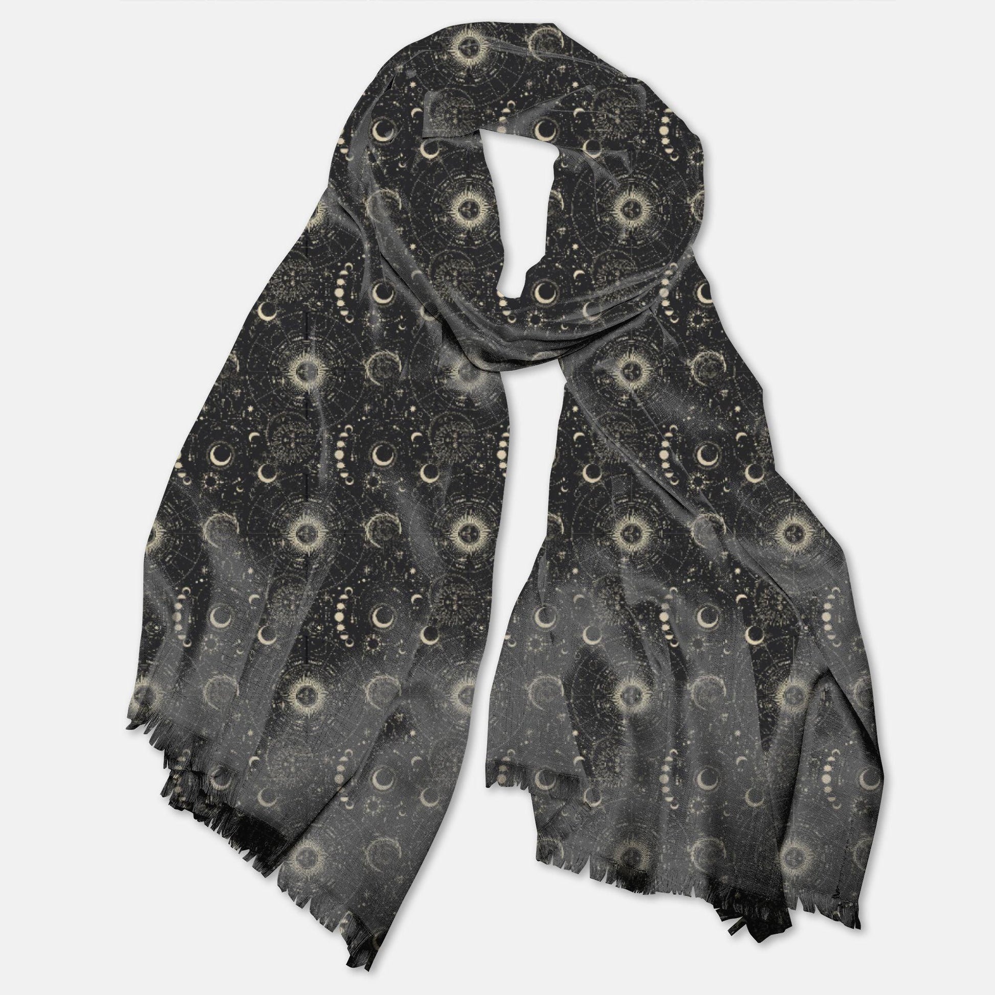 Unwind in Luxurious Comfort with Elementologie's Super Soft Pashmina Scarf-Celestial - Premium  from Elementologie - Just $37.95! Shop now at Elementologie