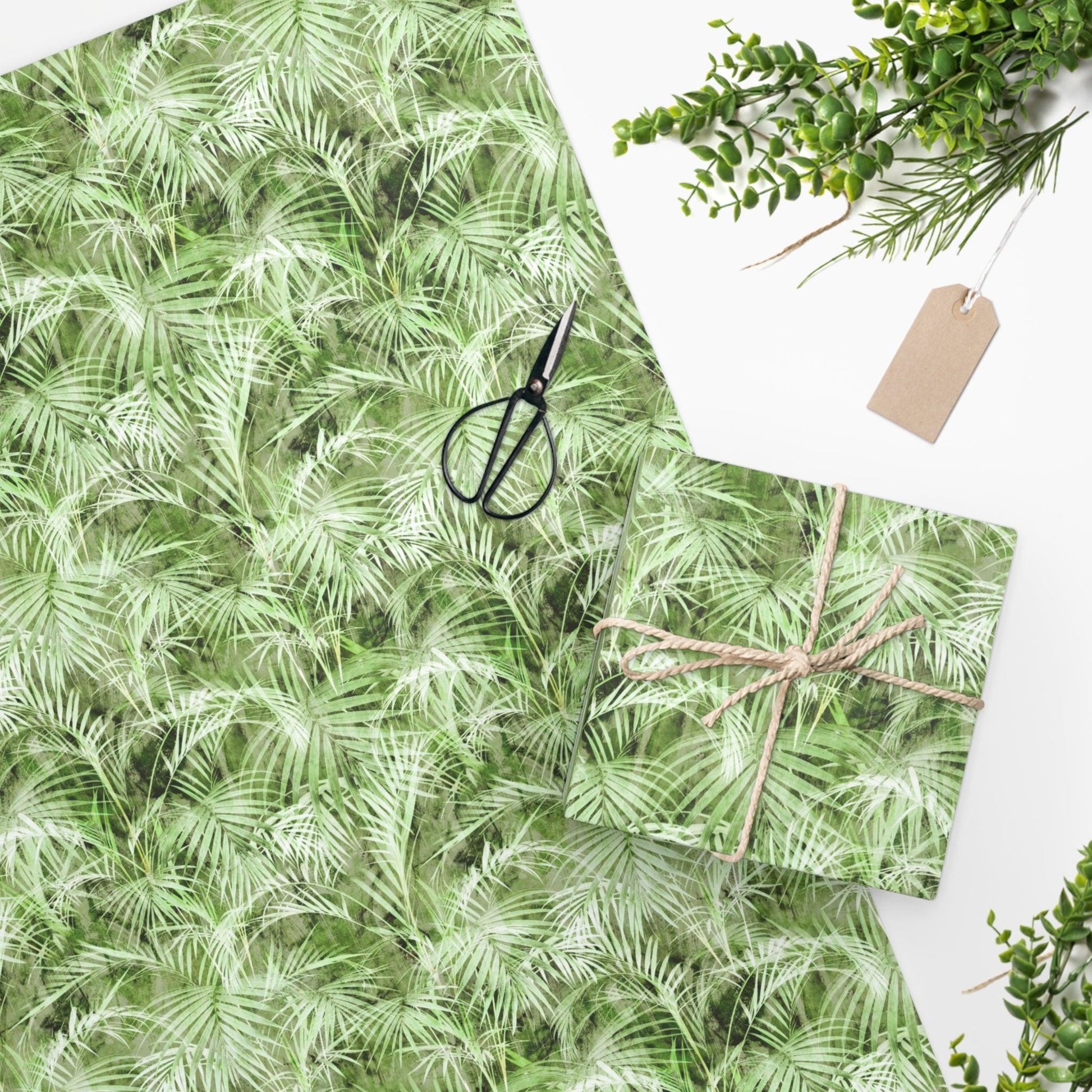 Wrapping Paper -Palms - Premium  from Elementologie - Just $11.50! Shop now at Elementologie