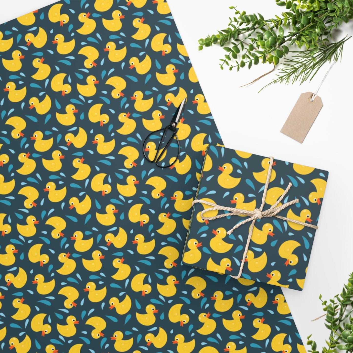 Wrapping Paper -Rubber Ducky - Premium  from Elementologie - Just $11.50! Shop now at Elementologie