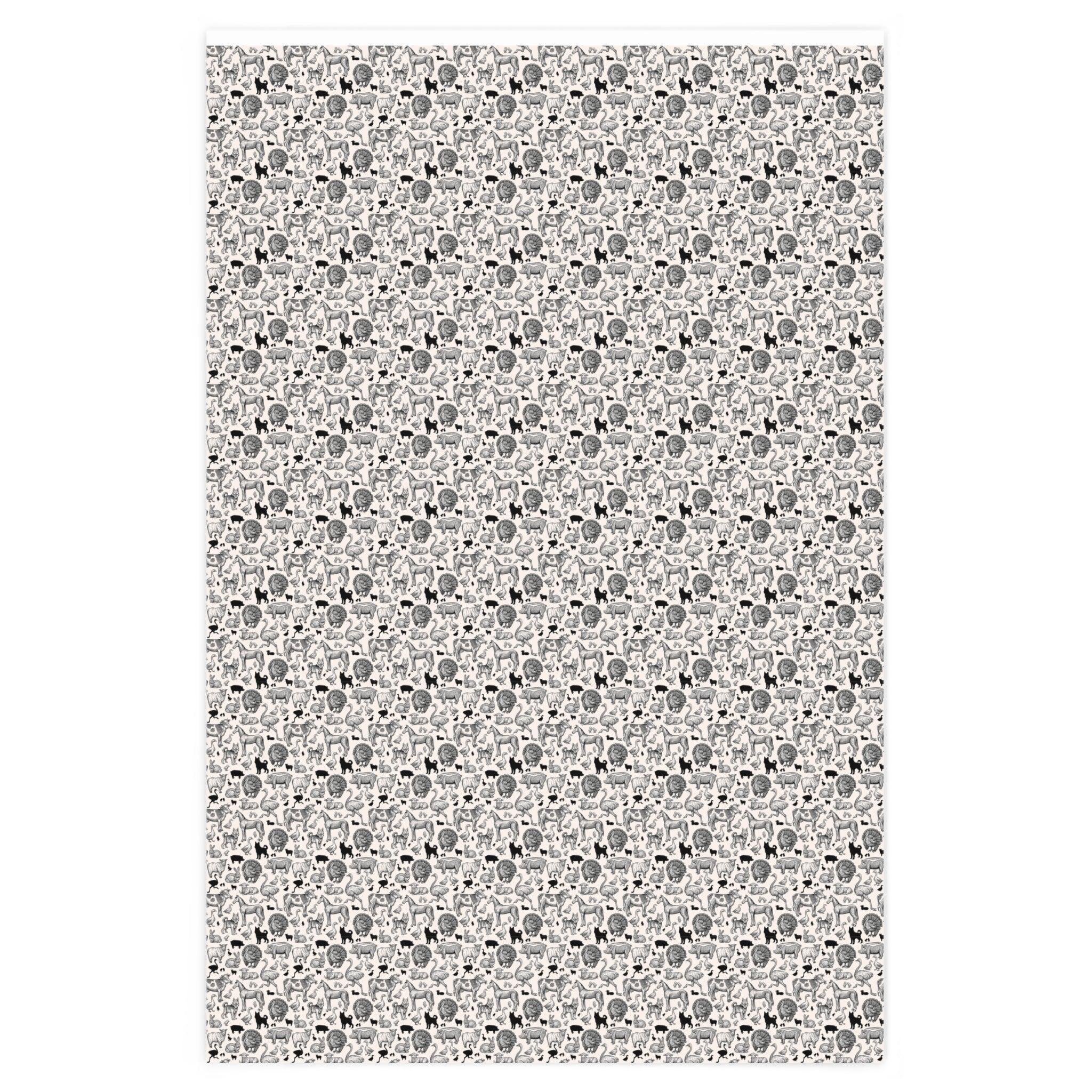 Wrapping Paper -Farm Animals - Elementologie