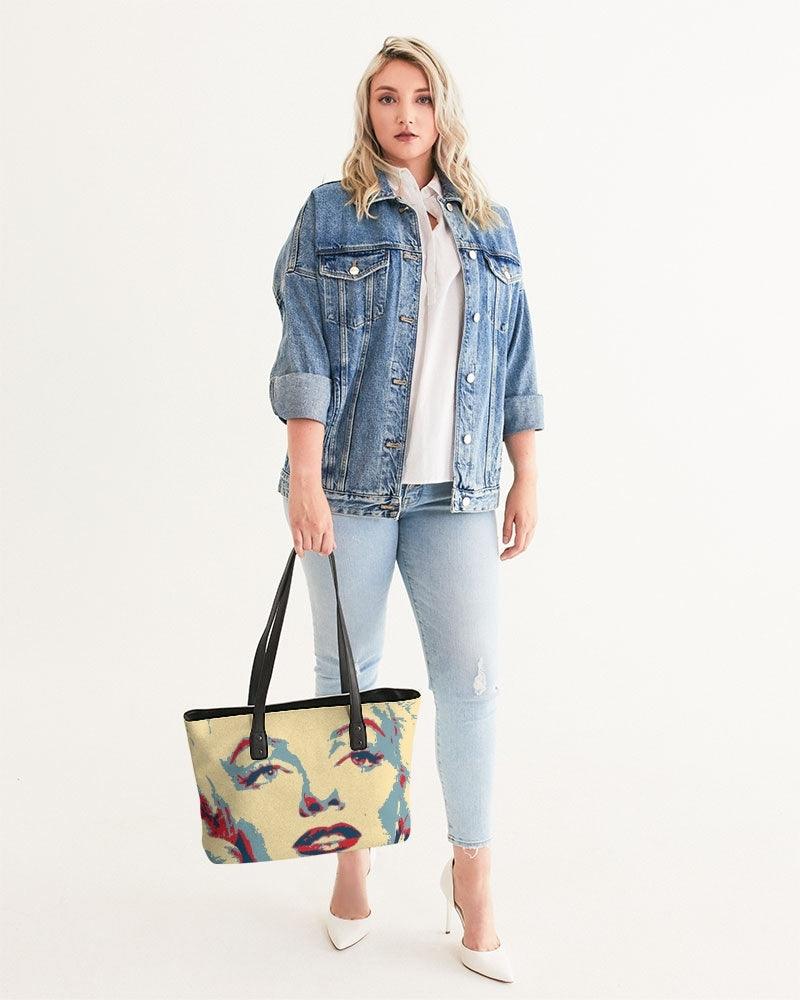 Stylish Tote-Pop Art Marilyn - Premium  from Elementologie - Just $78.99! Shop now at Elementologie