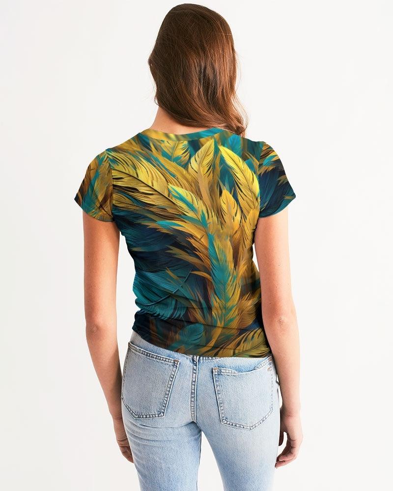 Women's Tee-Fantastical Feathers N0.35 - Premium  from Elementologie - Just $34.99! Shop now at Elementologie