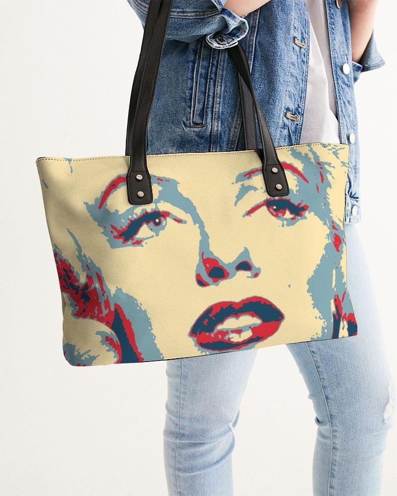 Stylish Tote-Pop Art Marilyn - Premium  from Elementologie - Just $78.99! Shop now at Elementologie
