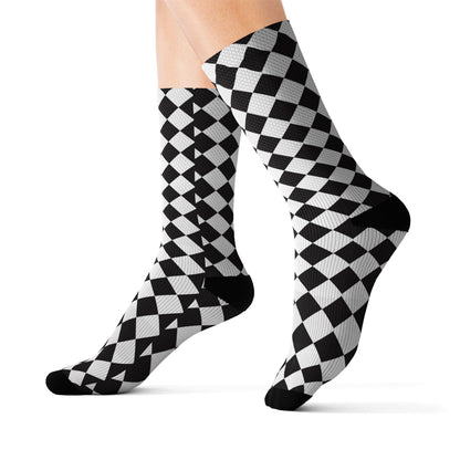 Socks-Checkmate - Premium  from Elementologie - Just $13.50! Shop now at Elementologie