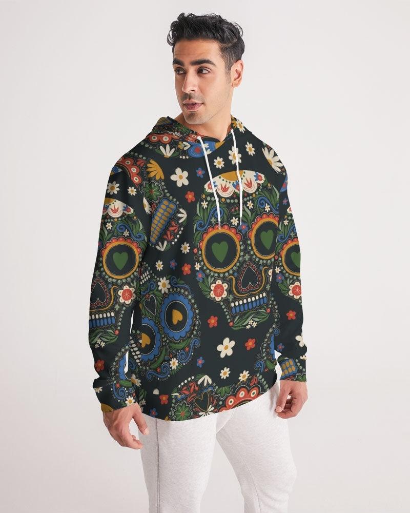 Men's Hoodie-Sugar Skulls - Premium  from Elementologie - Just $48.99! Shop now at Elementologie