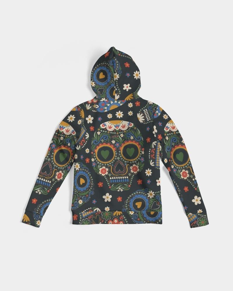 Women's Hoodie-Sugar Skulls - Premium  from Elementologie - Just $48.99! Shop now at Elementologie