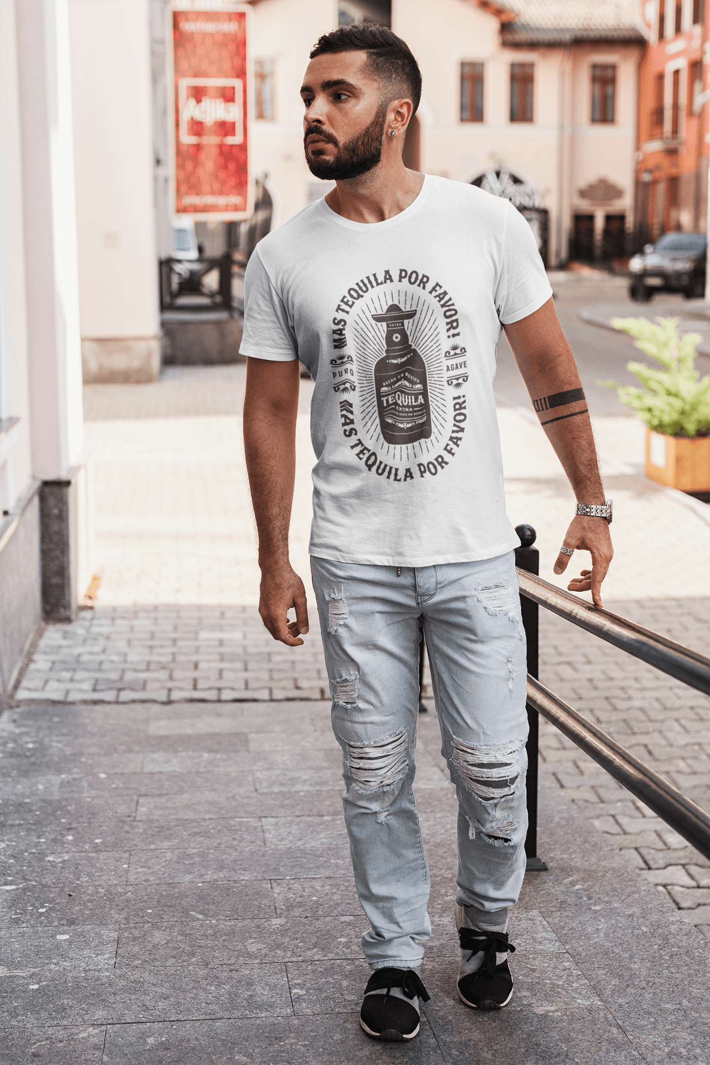 Men's Tee-Tequila - Premium  from Elementologie - Just $32.99! Shop now at Elementologie