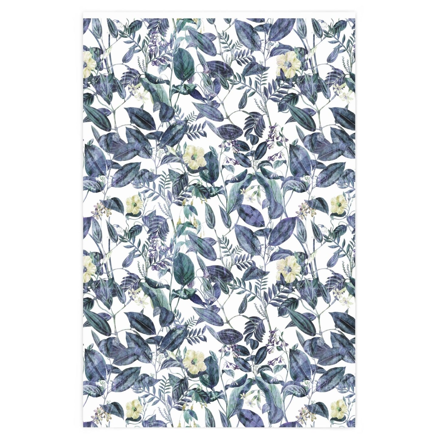 Wrapping Paper -Blue Hibiscus - Premium  from Elementologie - Just $11.50! Shop now at Elementologie