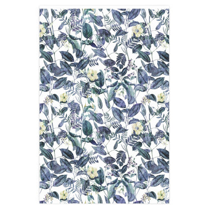Wrapping Paper -Blue Hibiscus - Premium  from Elementologie - Just $11.50! Shop now at Elementologie
