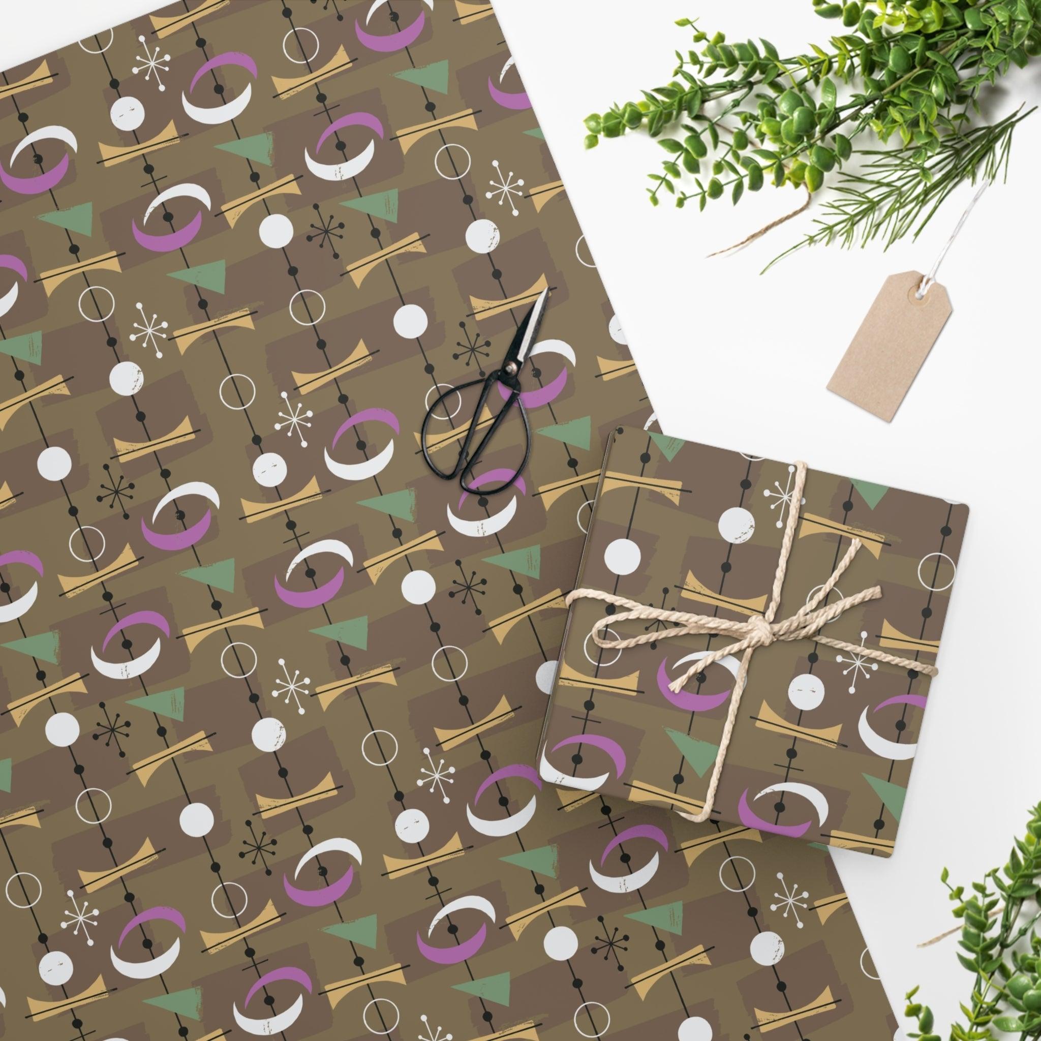 Wrapping Paper -Mid Century-Doohickey - Elementologie