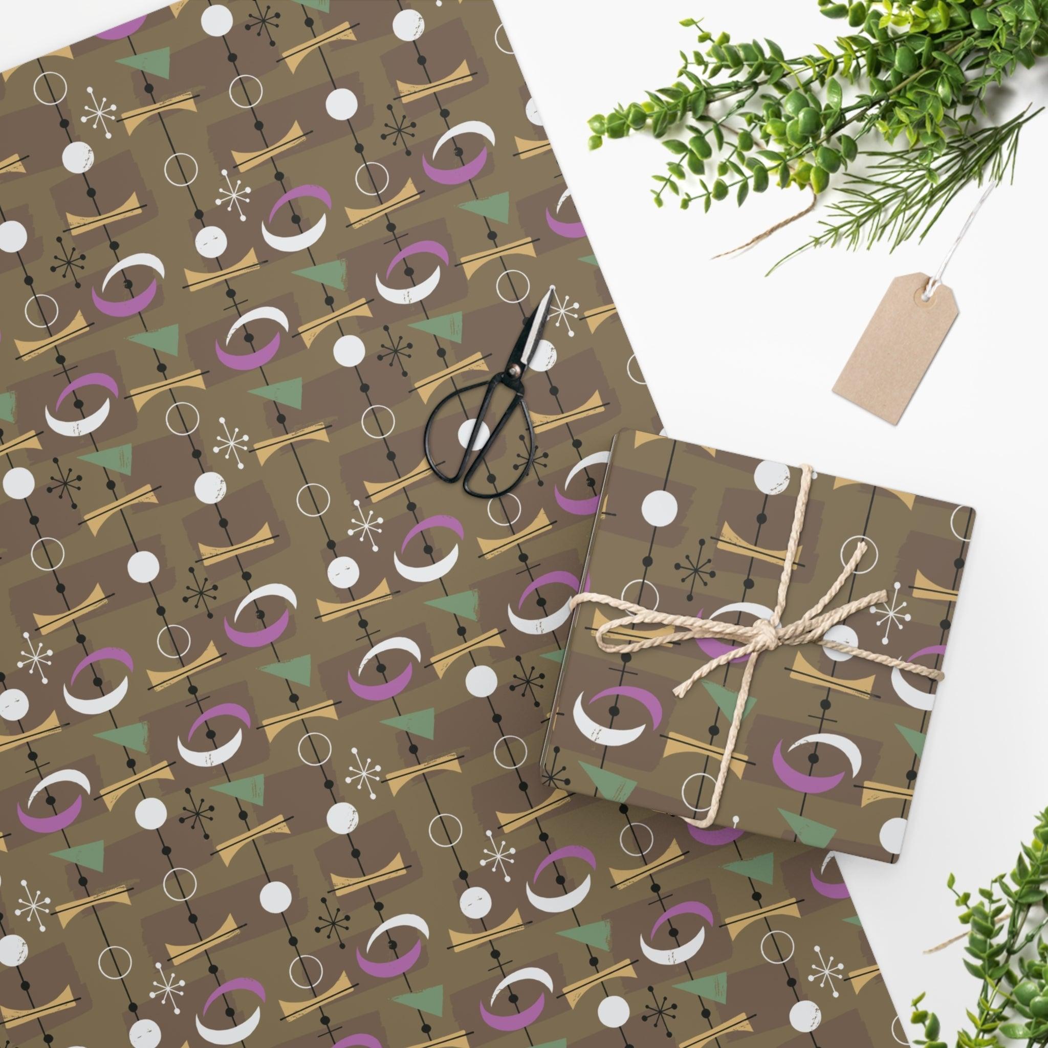 Wrapping Paper -Mid Century-Doohickey - Elementologie