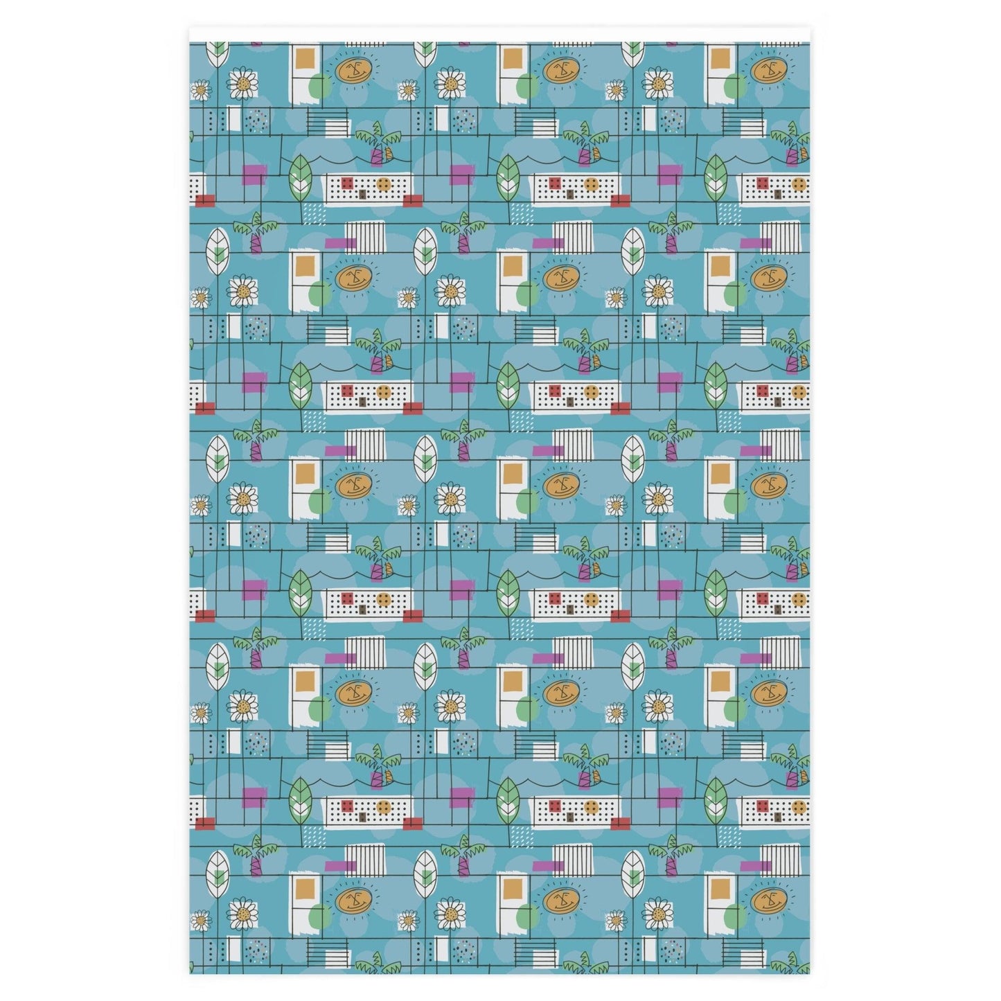 Wrapping Paper -Mid Century-Stay Fresh - Premium  from Elementologie - Just $11.50! Shop now at Elementologie