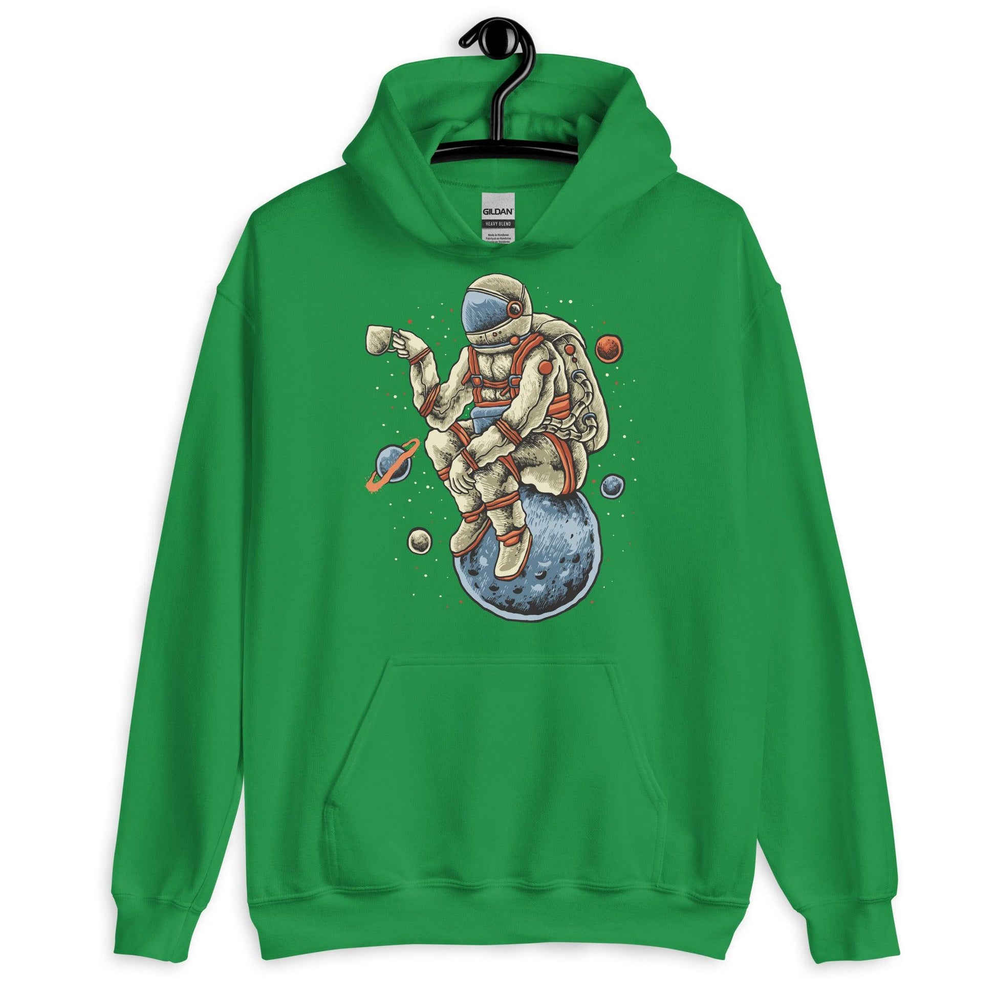 Unisex Hoodie Space Coffee - Premium  from Elementologie - Just $45.99! Shop now at Elementologie