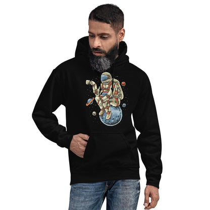 Unisex Hoodie Space Coffee - Premium  from Elementologie - Just $45.99! Shop now at Elementologie