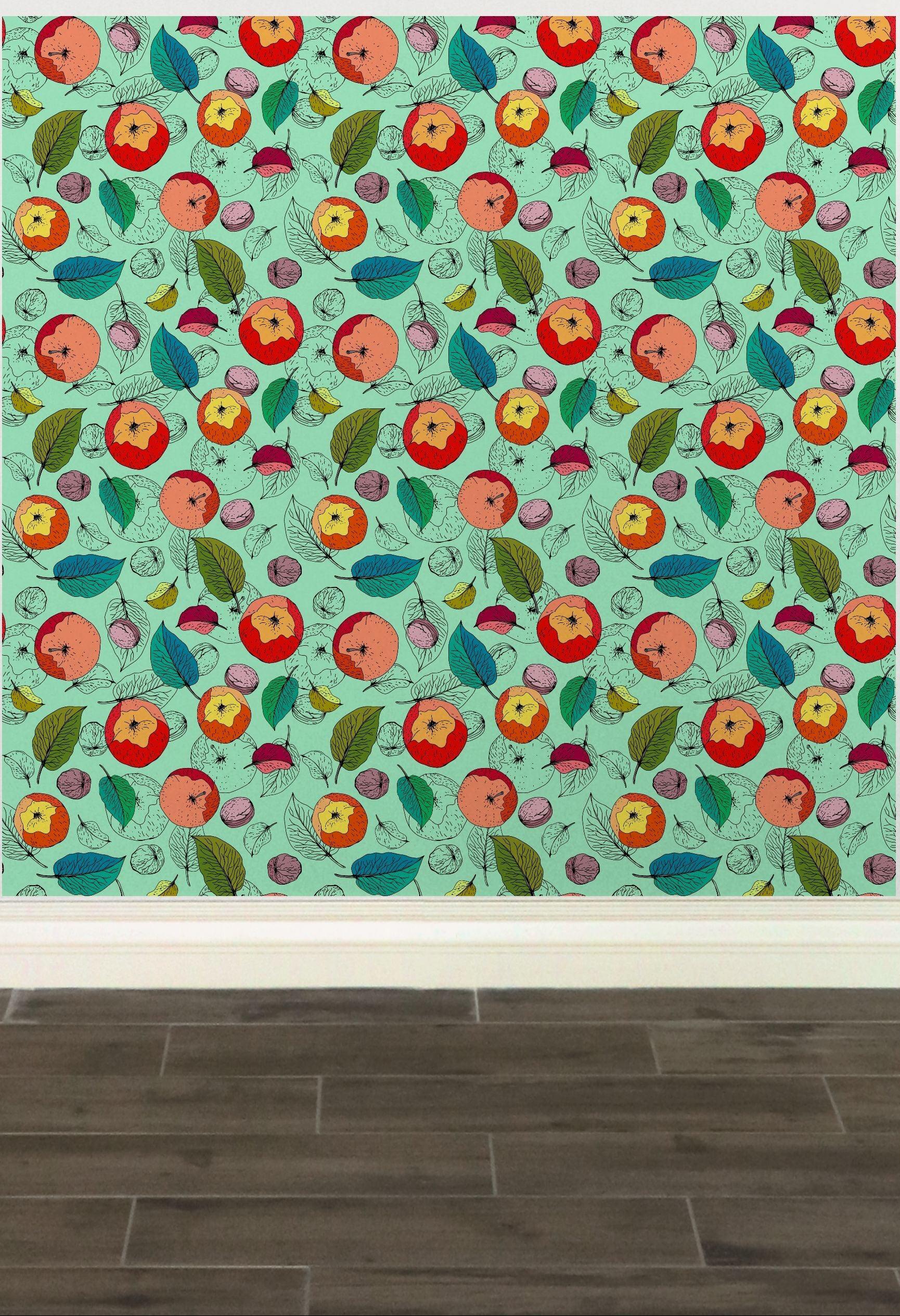 Wallpaper-Fruity Print - Elementologie