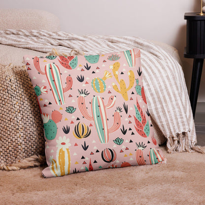 Premium Pillow-Pink Desert - Premium  from Elementologie - Just $28.95! Shop now at Elementologie