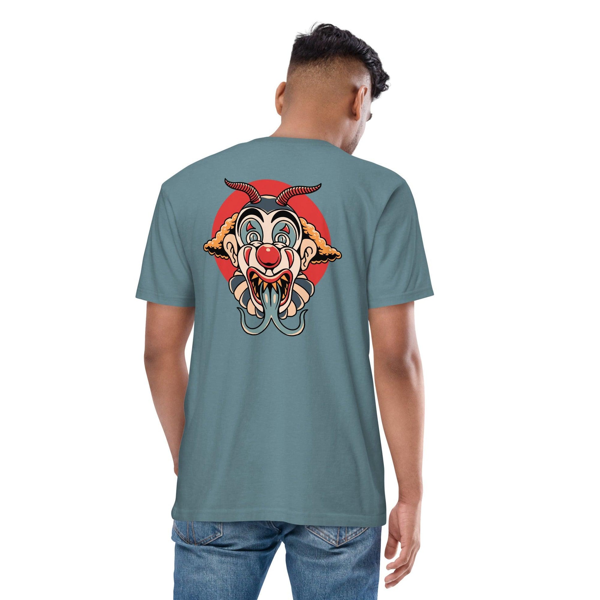 Men’s Premium Heavyweight Tee-Monster Clown - Elementologie