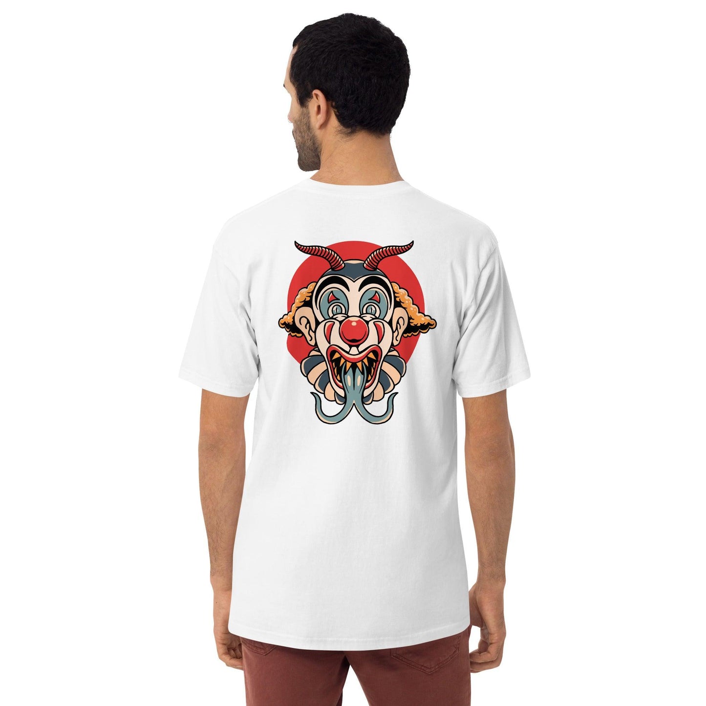 Men’s Premium Heavyweight Tee-Monster Clown - Elementologie