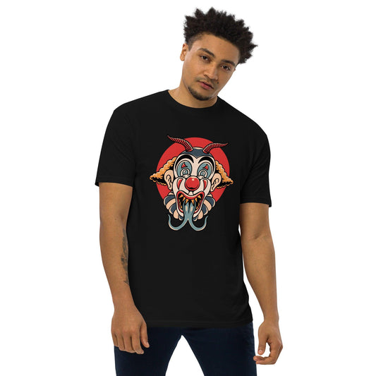 Men’s Premium Heavyweight Tee-Monster Clown - Elementologie