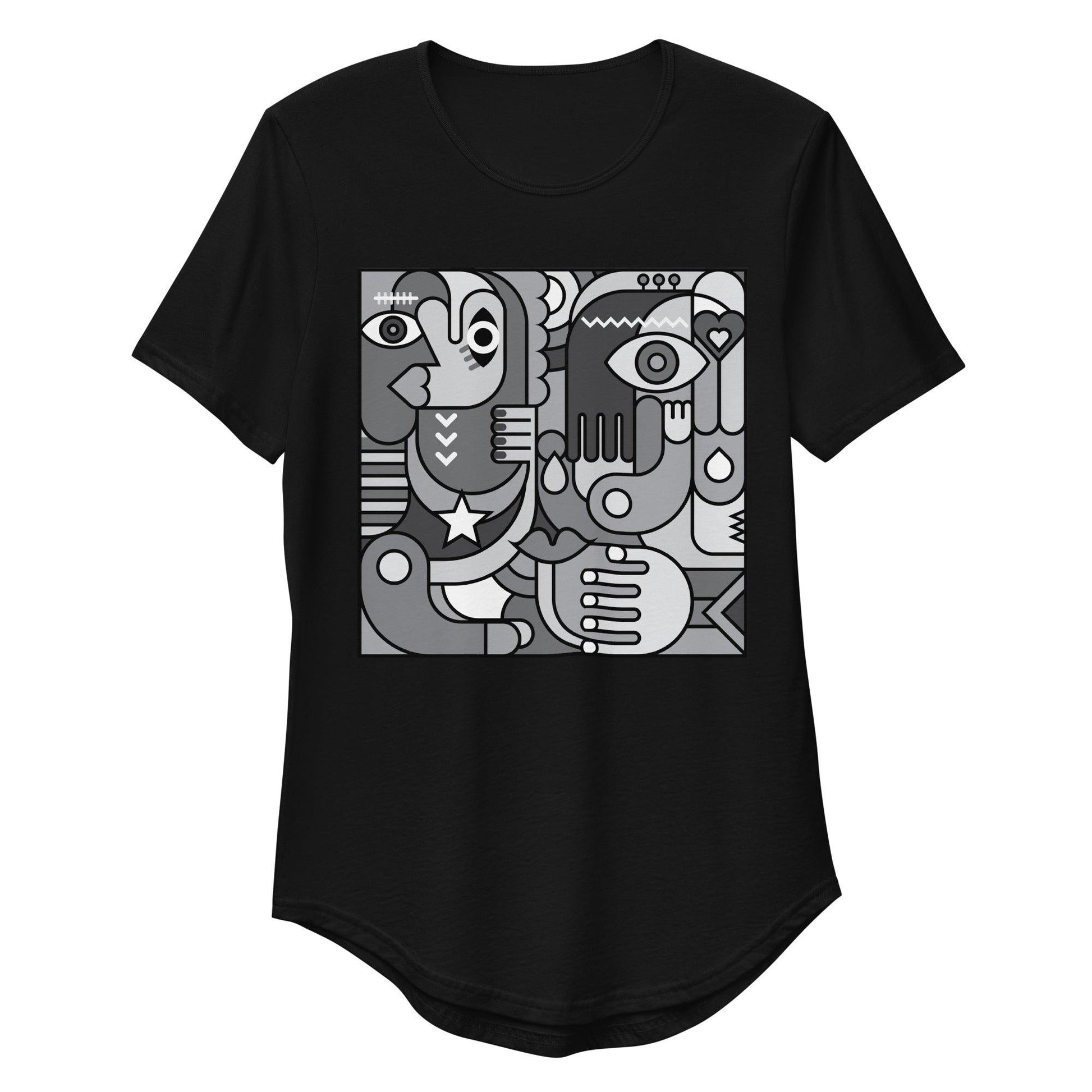 Men's Curved Hem T-Shirt - Premium  from Elementologie - Just $29.99! Shop now at Elementologie