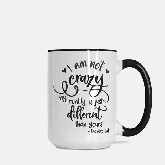 Coffee Mug Deluxe 15oz. (Black + White) - Premium  from Elementologie - Just $18! Shop now at Elementologie