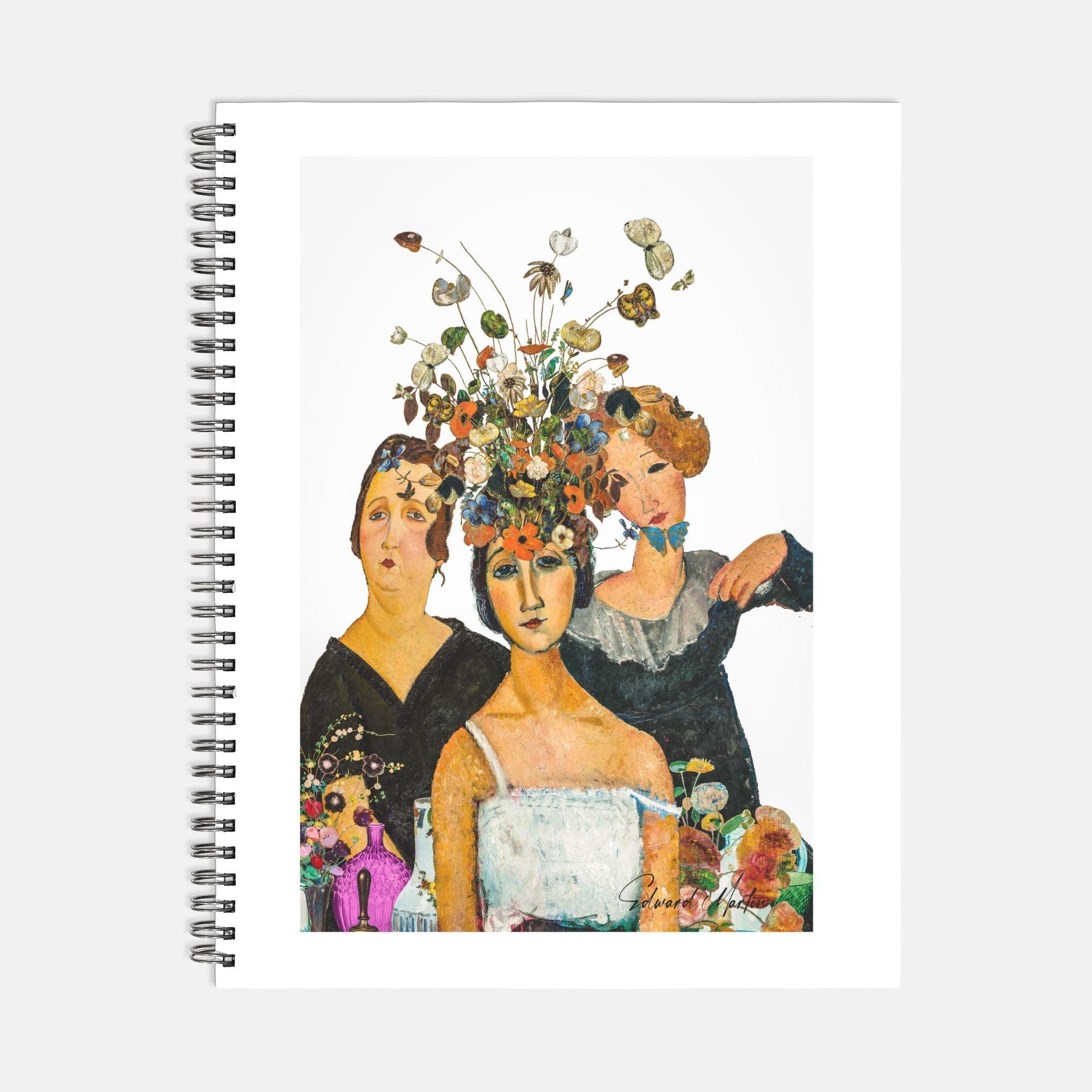 Notebook Hardcover Spiral 8.5 x 11-Almost Ready - Elementologie