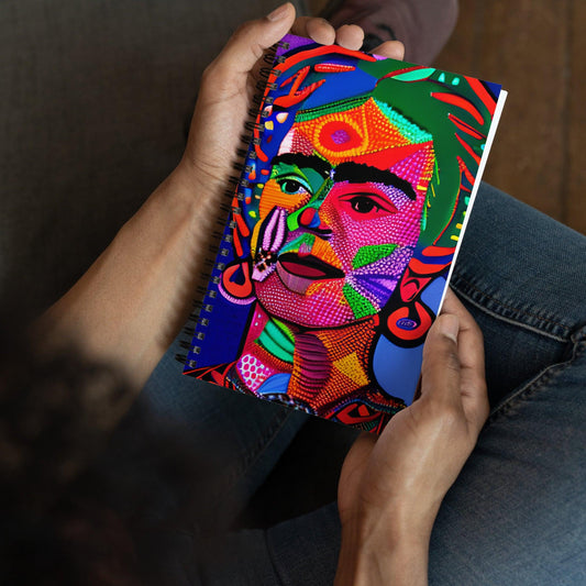 Spiral Notebook-Frida Collection - Premium  from Elementologie - Just $18.95! Shop now at Elementologie