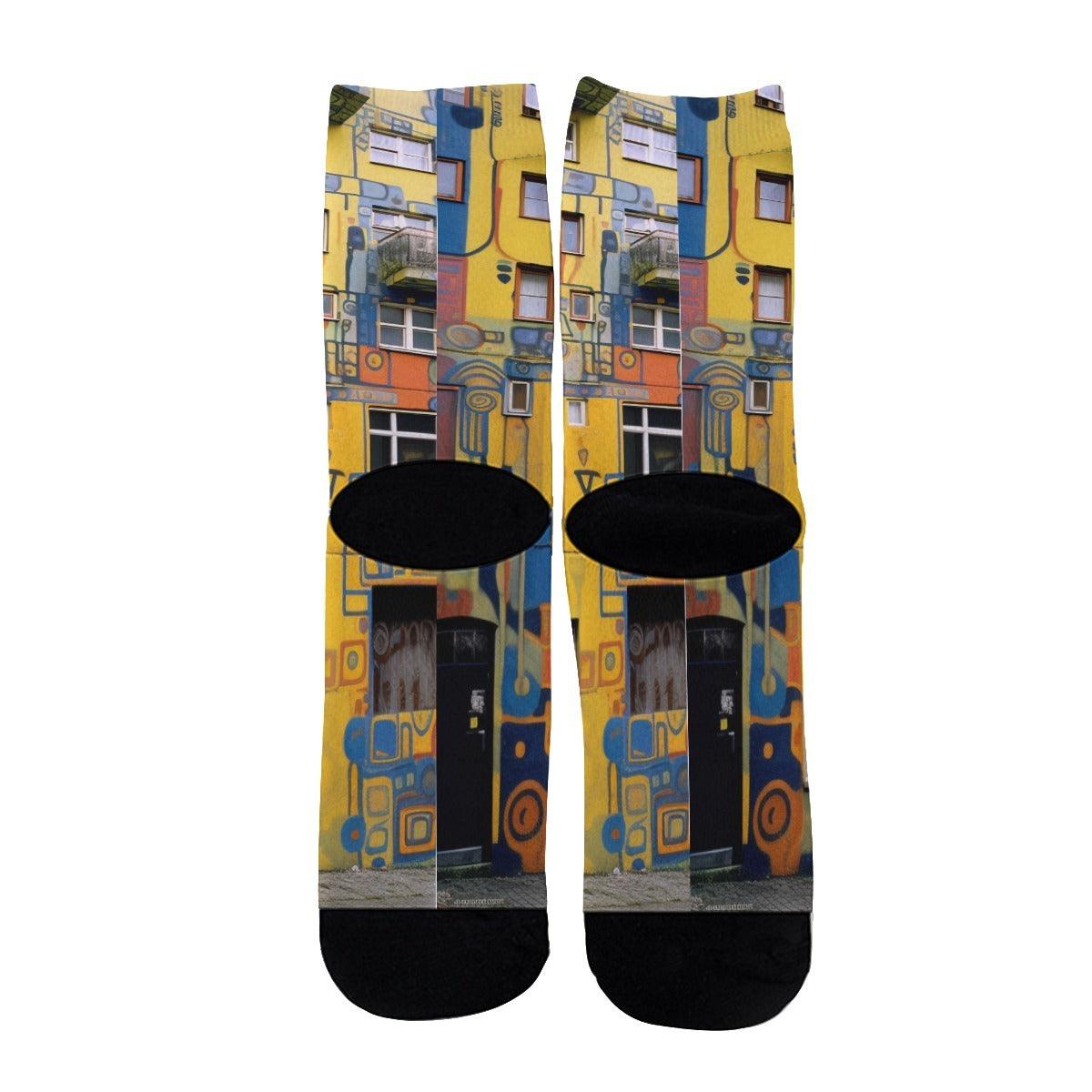 Elementologie® Unisex Long Socks! - Premium  from Printify - Just $11.99! Shop now at Elementologie