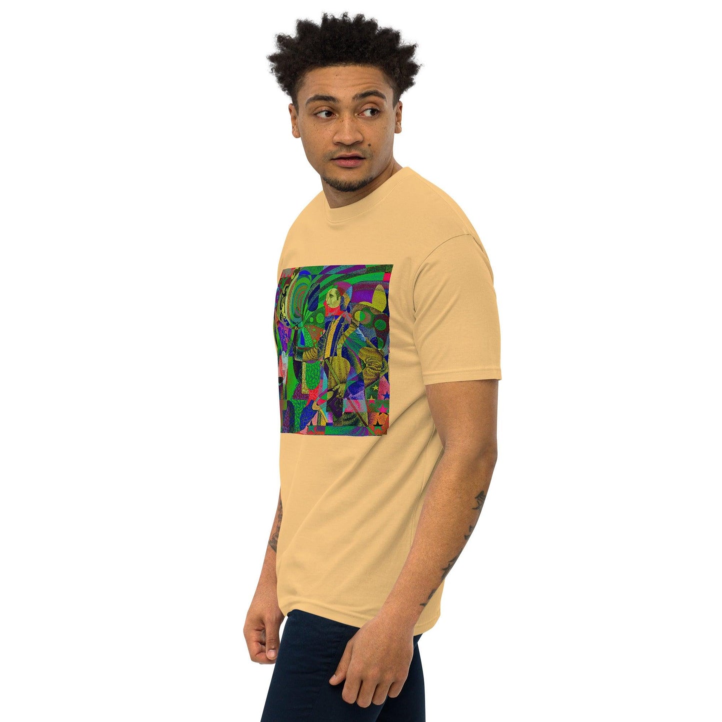 Men’s premium heavyweight tee - Premium  from Elementologie - Just $29.99! Shop now at Elementologie